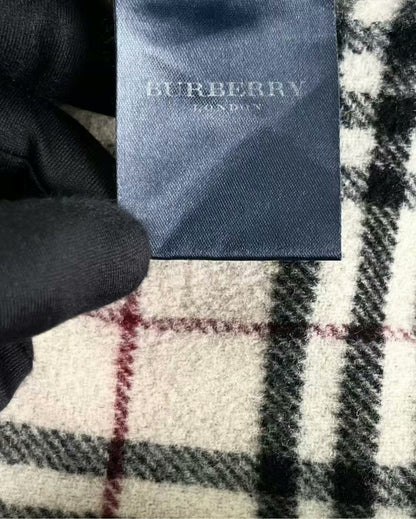 burberry black duffle coat with hood