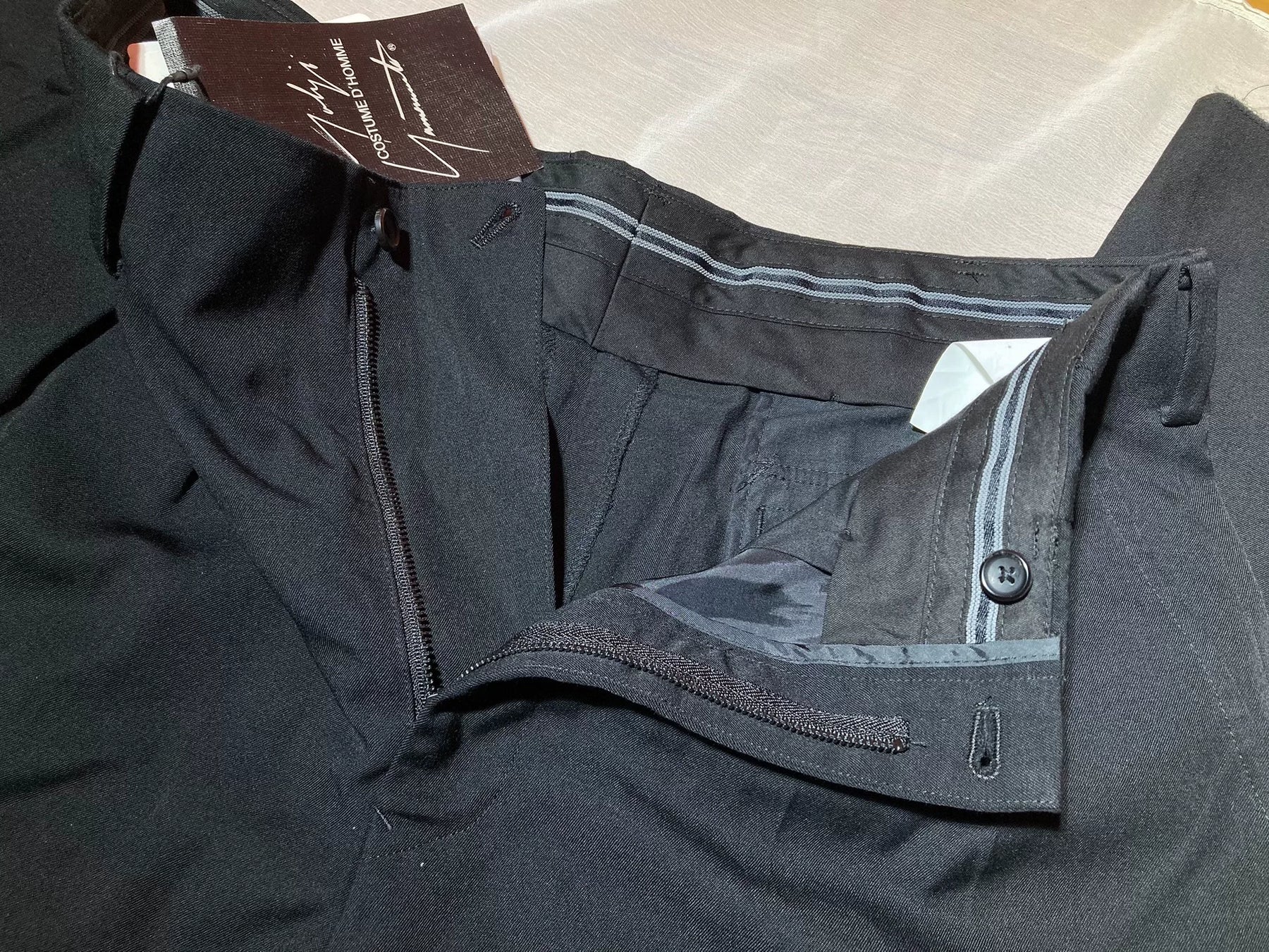 Yohji Yamamoto Men's Wool Trousers