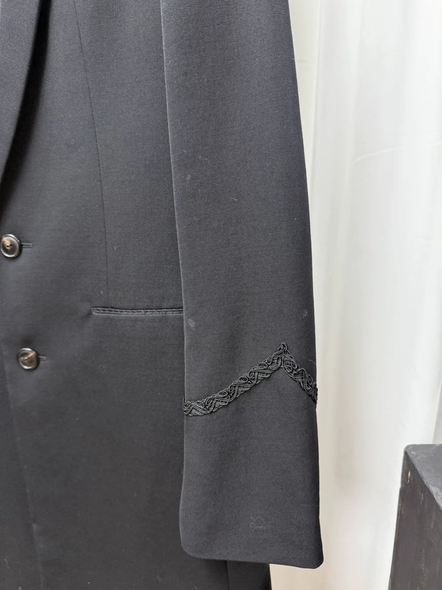 Number Nine Velvet Handwoven Coat