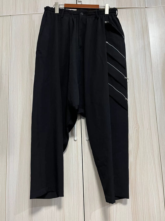 Yohji Yamamoto Zippered Wool Pants