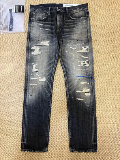 Neighborhood 22AW Washed Jeans