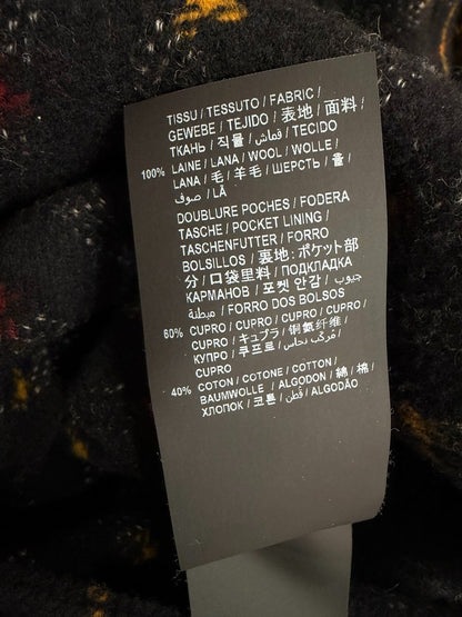 Saint Laurent 20FW Wool Check Duffle Coat