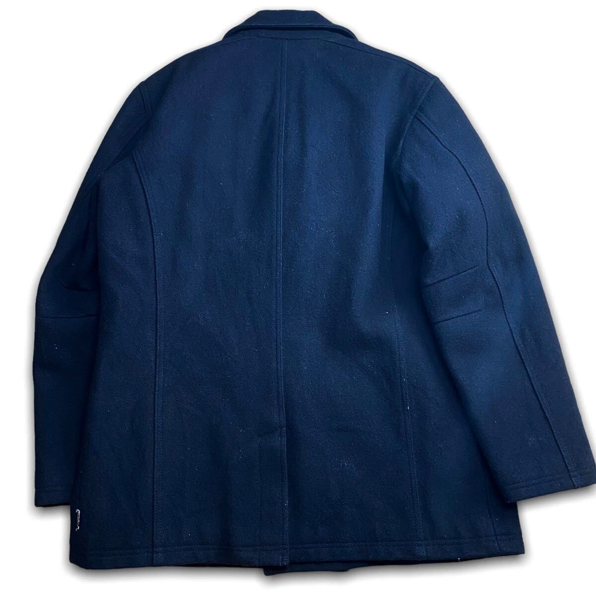 neighborhood fragment wool double-breasted coat