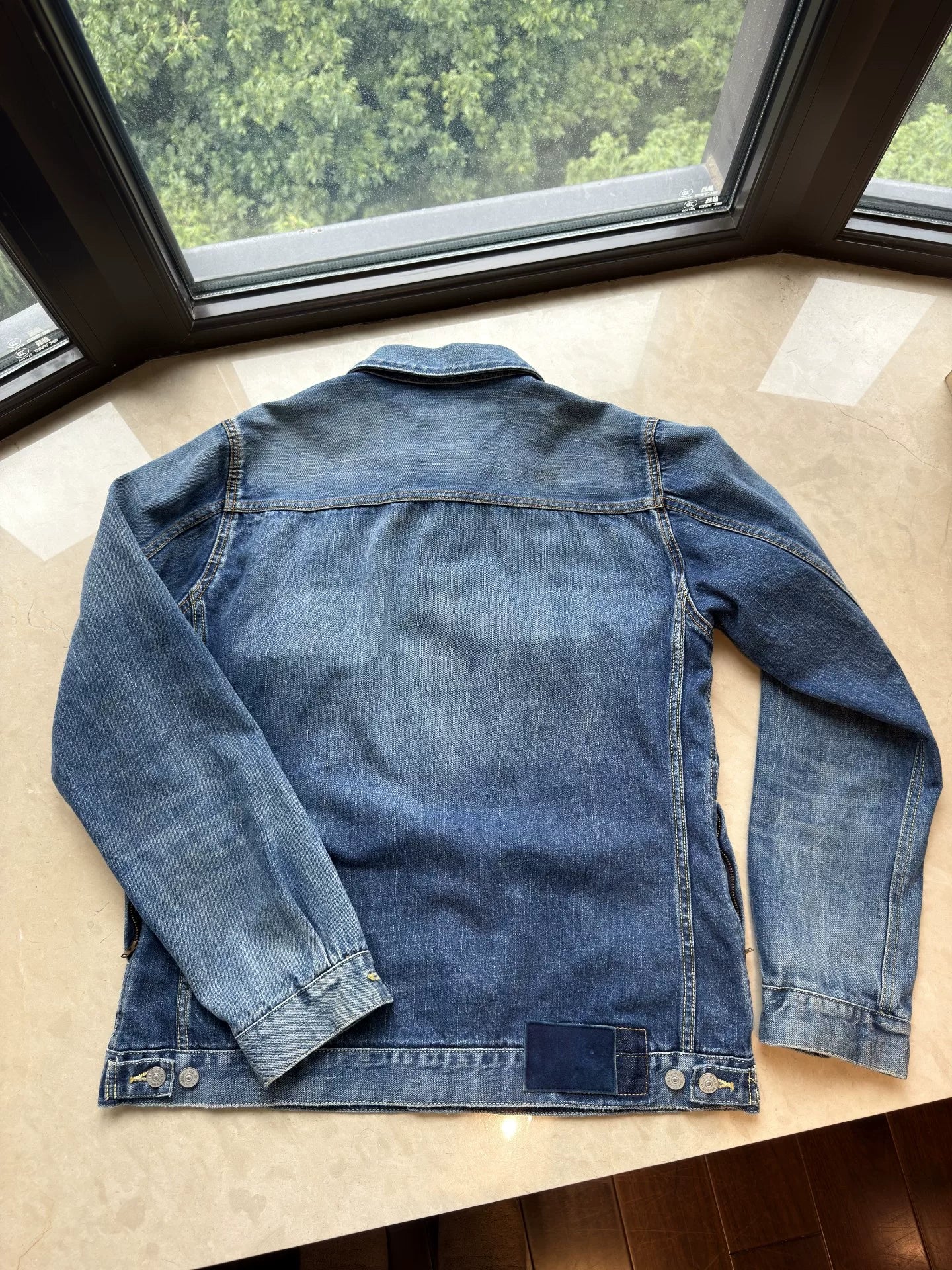 Visvim DMGD-1001 Washed Denim Jacket