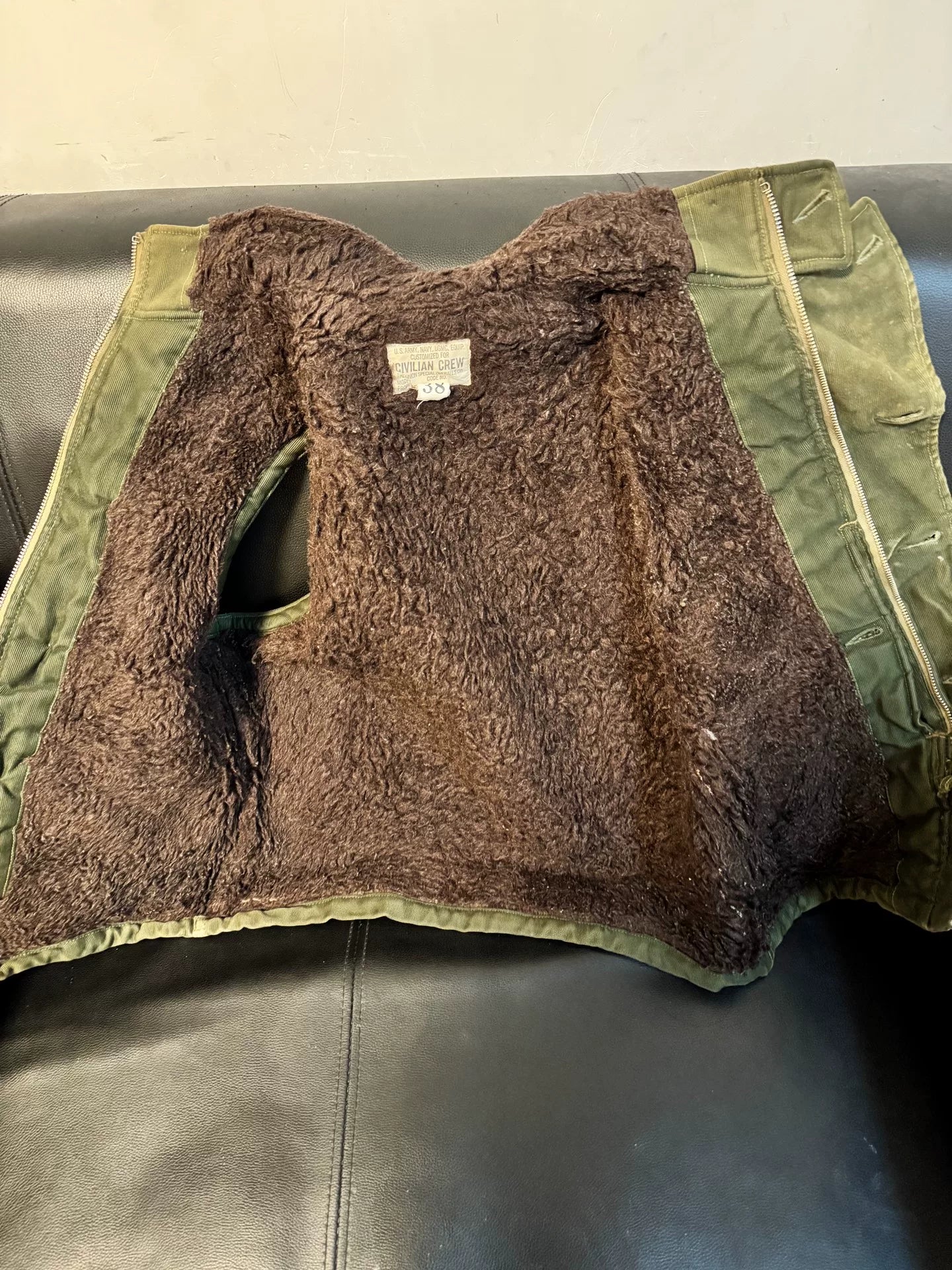 Vintage Freewheelers Military Vest