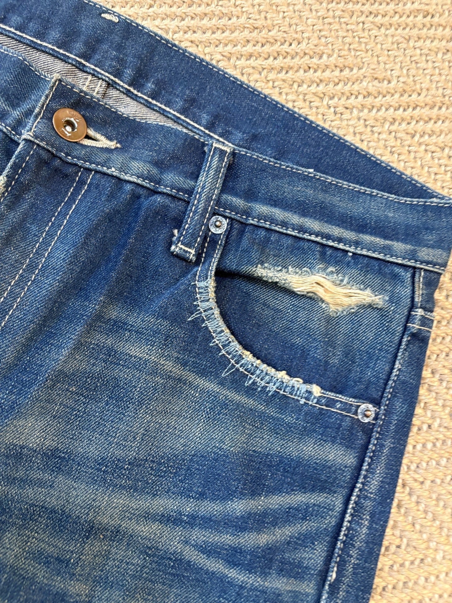 Neighborhood 2007 Distressed Denim Jeans