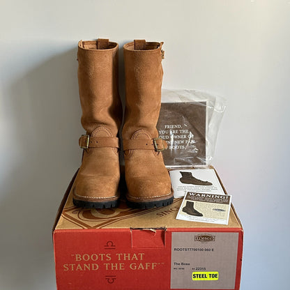 Wesco Boss Burlap Engineer Boots