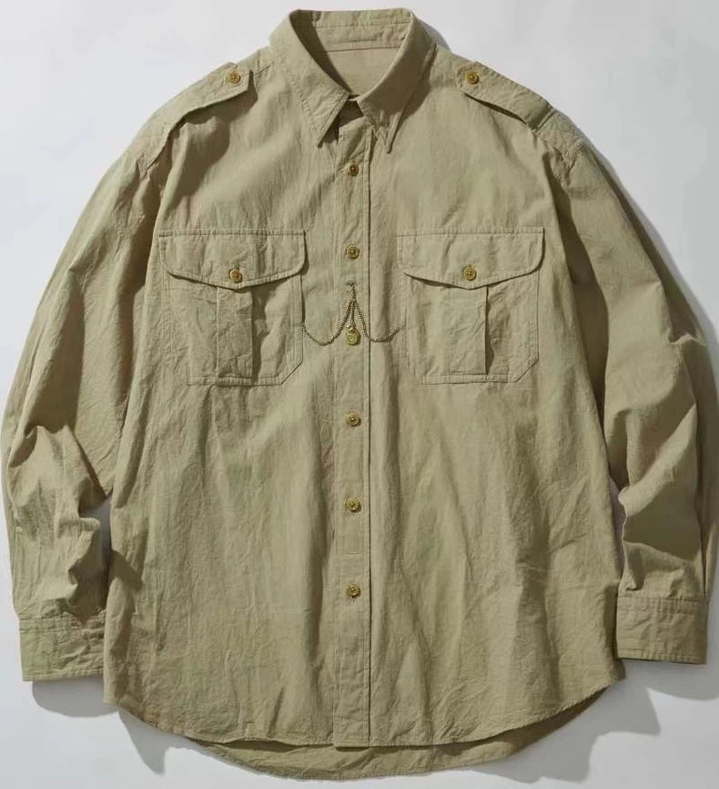 PORTER CLASSIC SAFARI CHAIN SHIRT