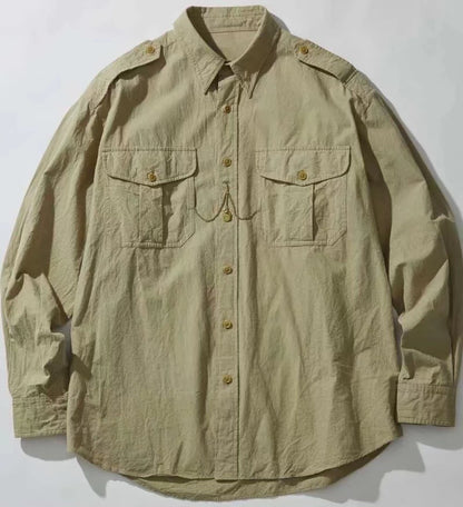 PORTER CLASSIC SAFARI CHAIN SHIRT