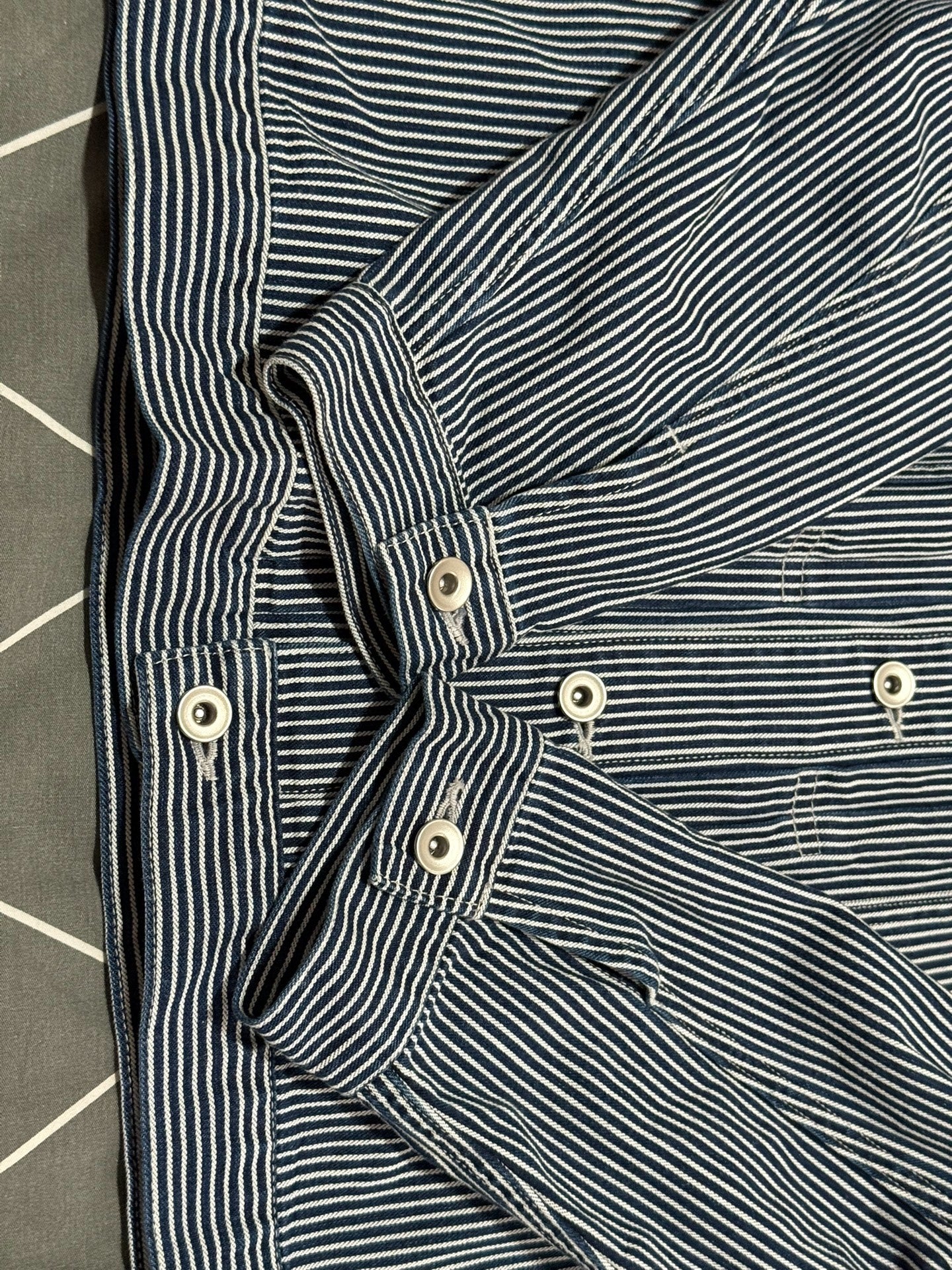 Porter Classic Steinbeck Hickory Stripe Jacket
