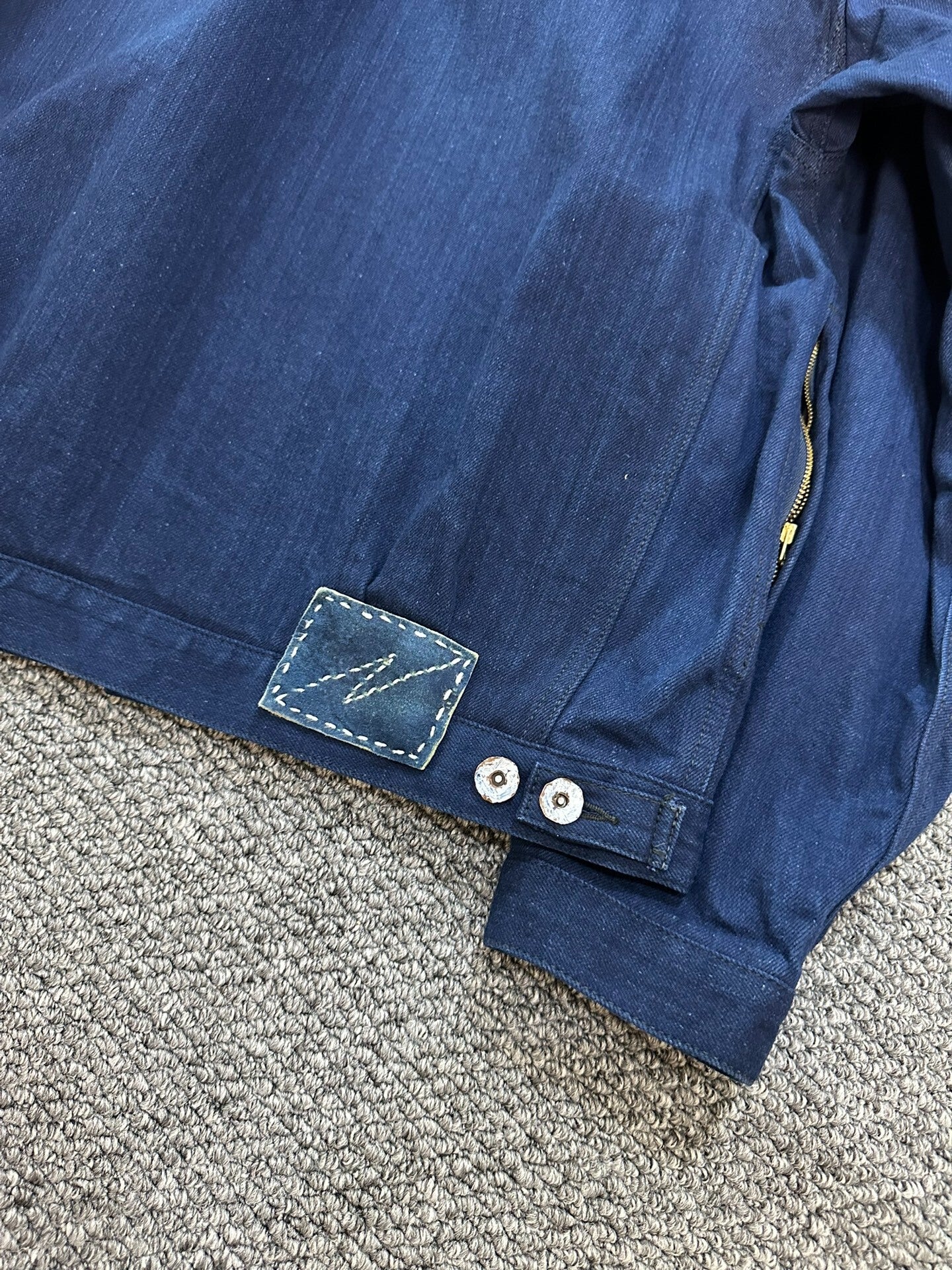visvim 101xx CMYK.ND Indigo Jacket