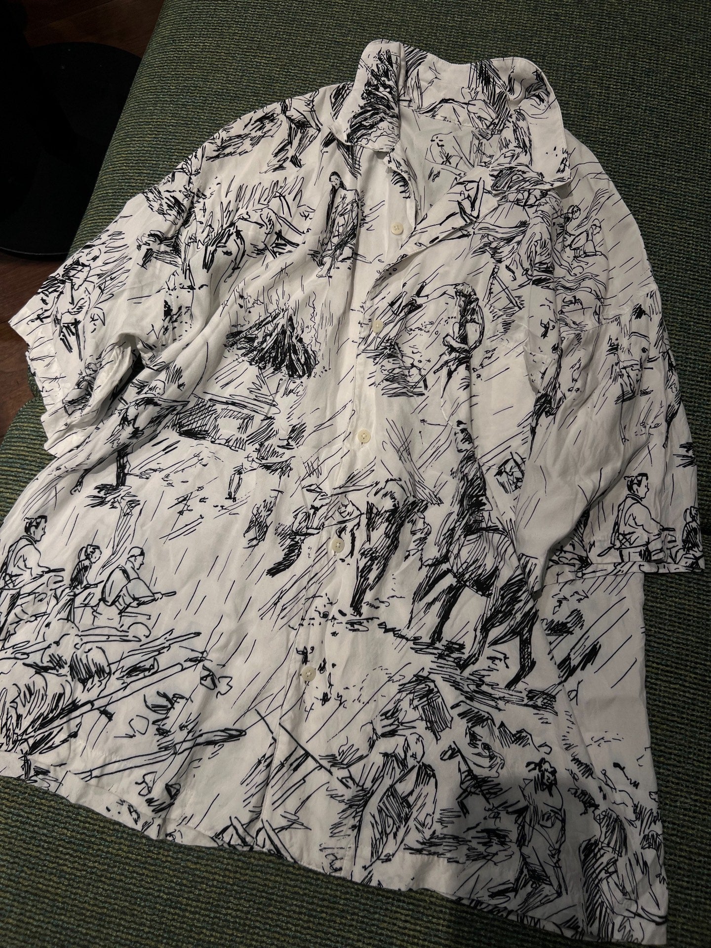Porter Classic Seven Samurai Aloha Shirt