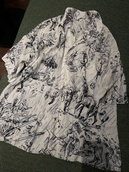 Porter Classic Seven Samurai Aloha Shirt