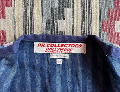 quilted patchwork flannel reversible jacket