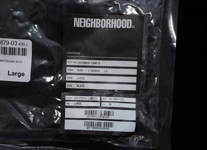 neighborhood x Motorhead black hooded sweatshirt