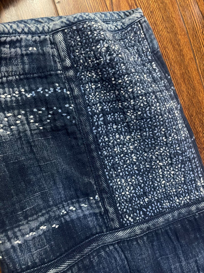 Porter Classic Cherry Blossom Sashiko Pants