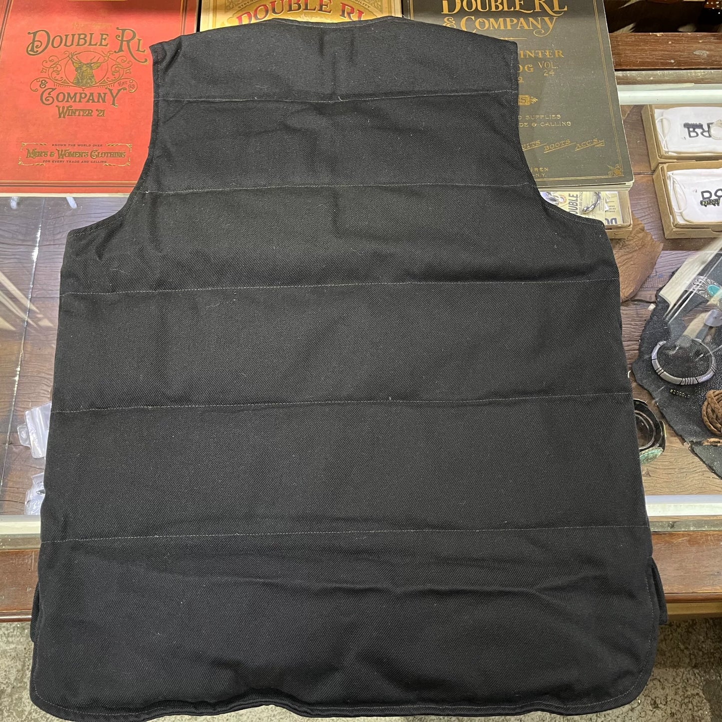 vintage ralph lauren wool down vest