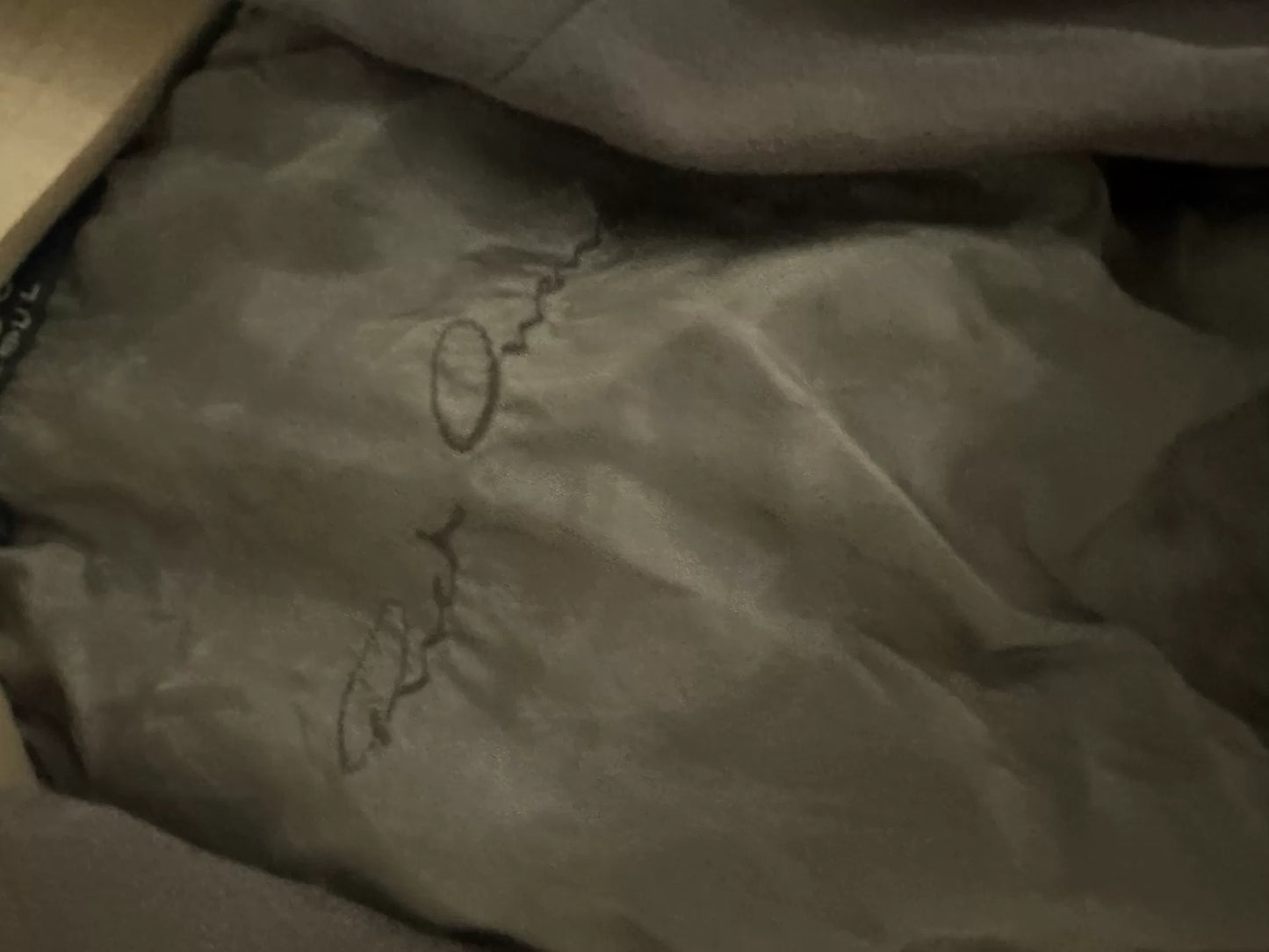 Rick Owens Wrinkled Satin Blazer Jacket