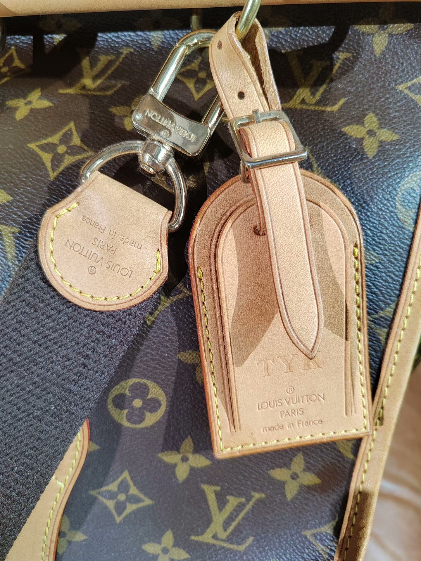 Louis Vuitton Travel Bag with Classic Pattern