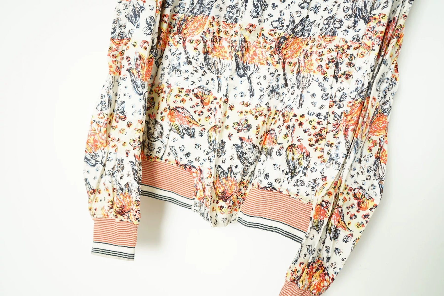 Yohji Yamamoto Floral Zip Jacket