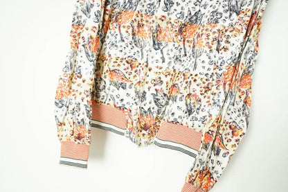 Yohji Yamamoto Floral Zip Jacket