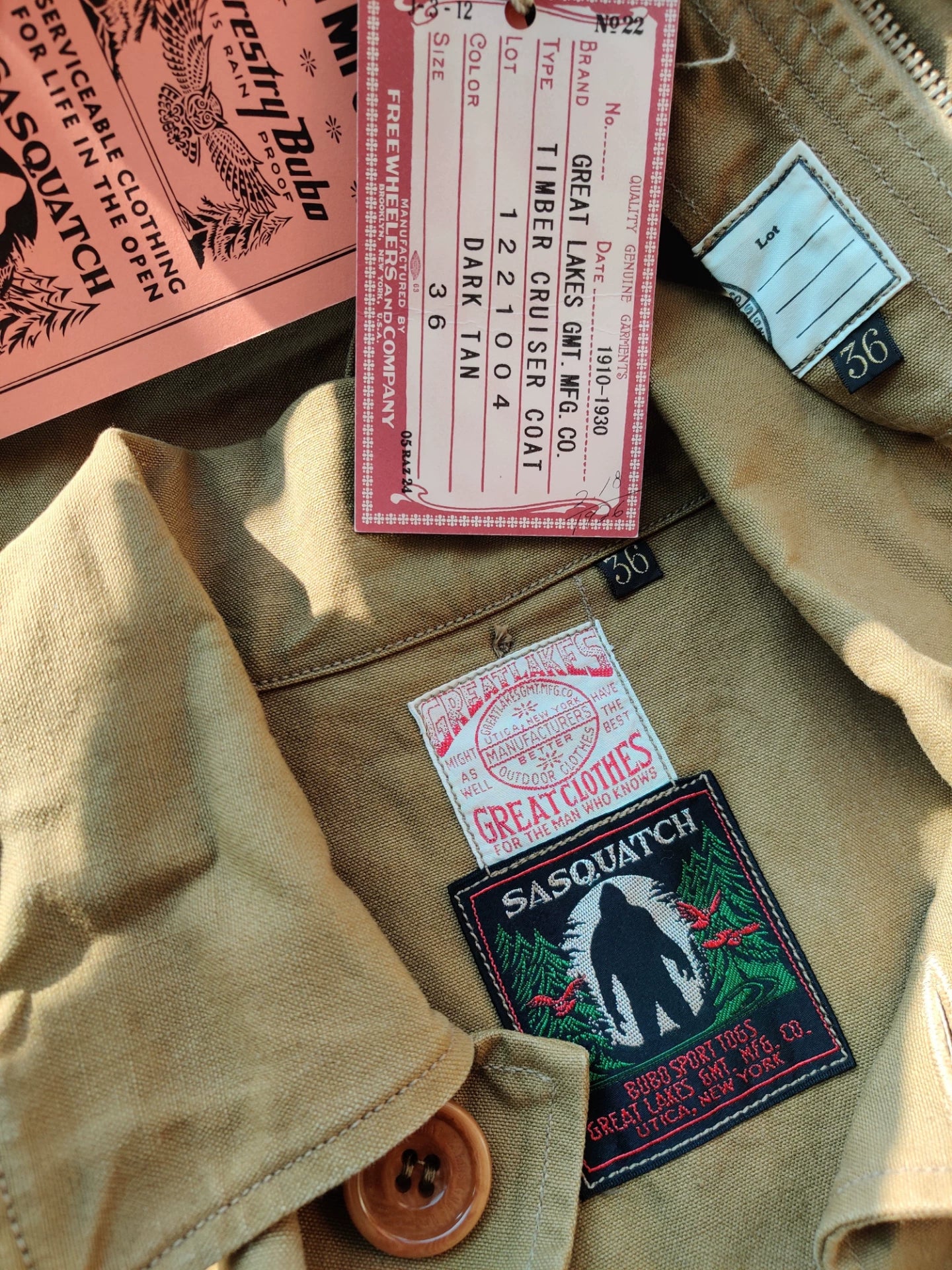 Freewheelers Timber Cruiser Coat 36