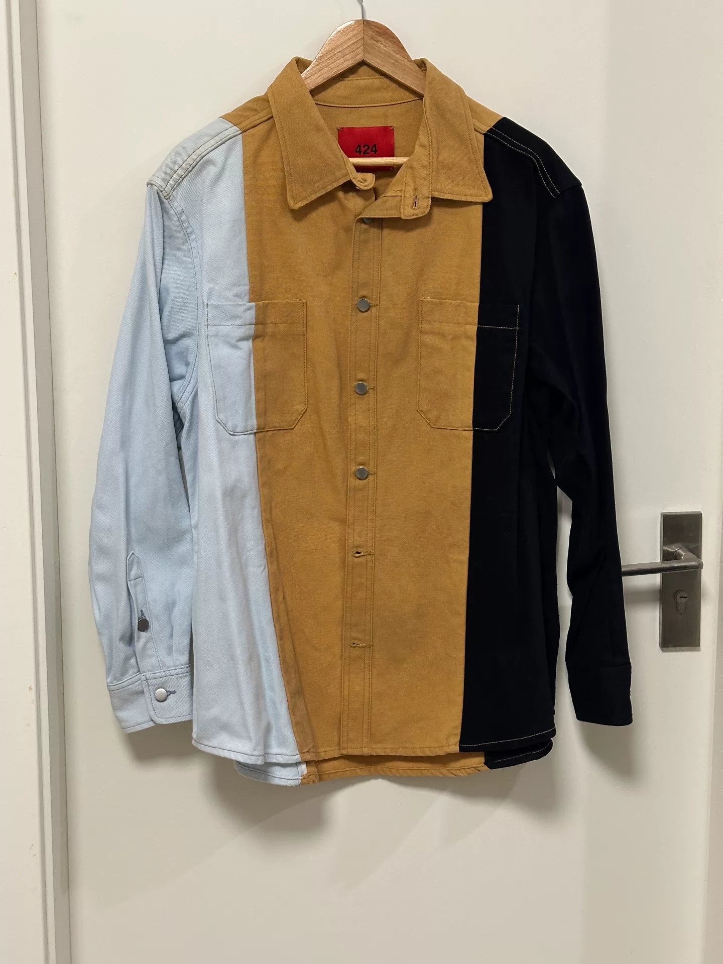 424 Patchwork Denim Jacket