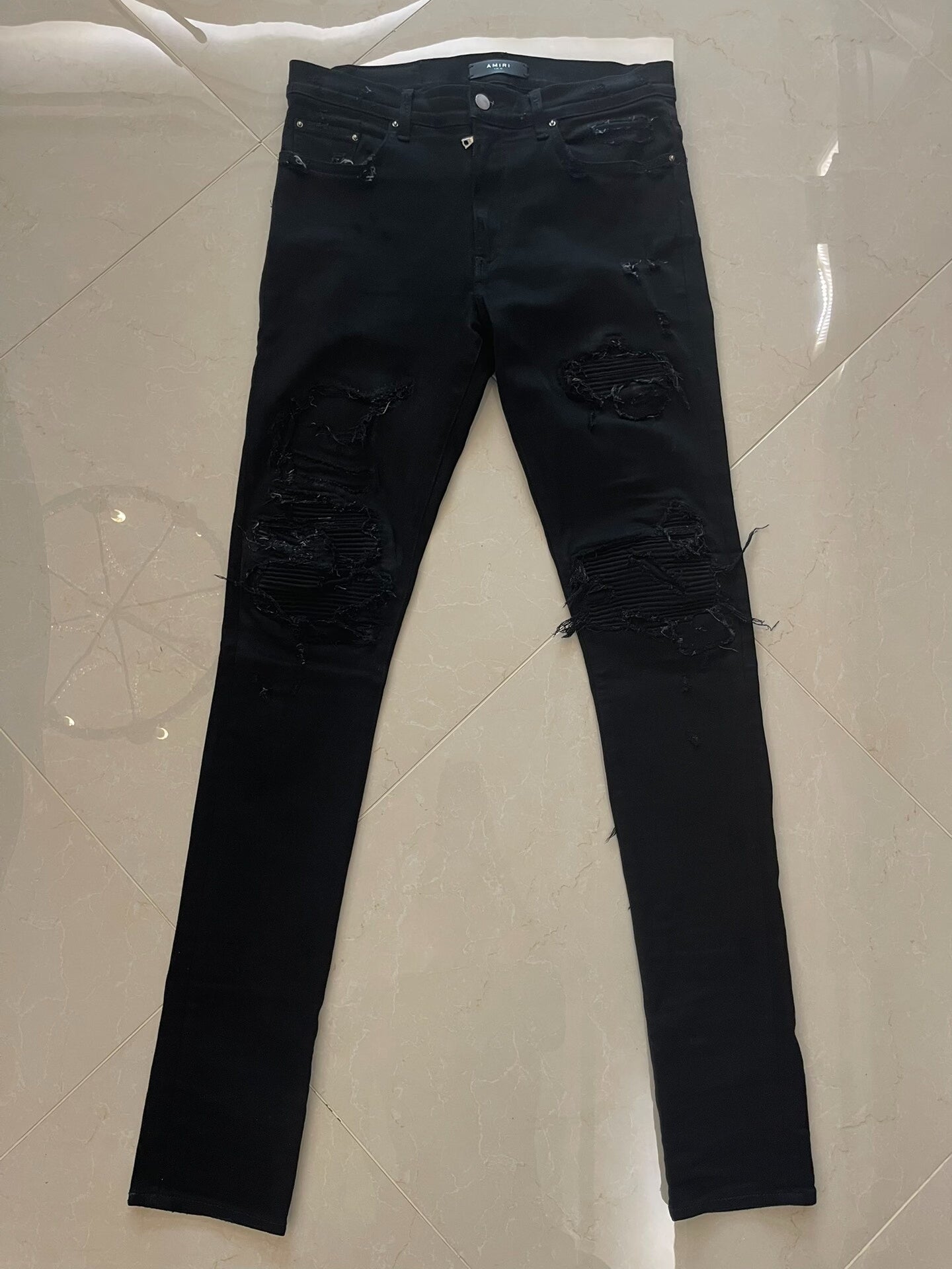 Amiri MX1 Patchwork Jeans