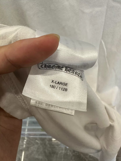 Chrome Hearts White Short-Sleeve Shirt