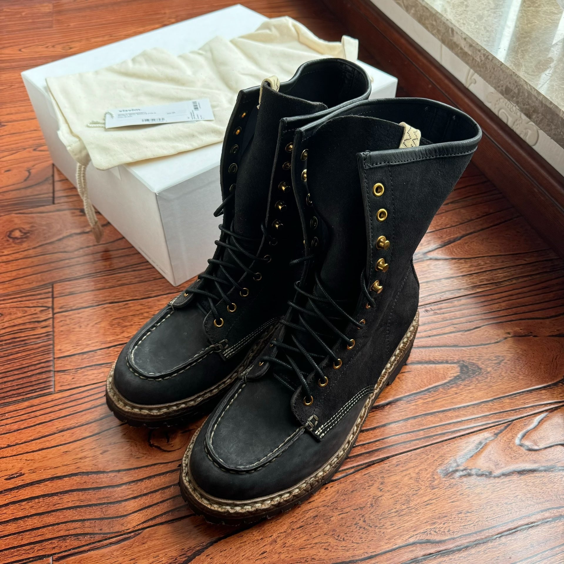 VISVIM 25AW SCOUT MOC BOOTS HI-FOLK