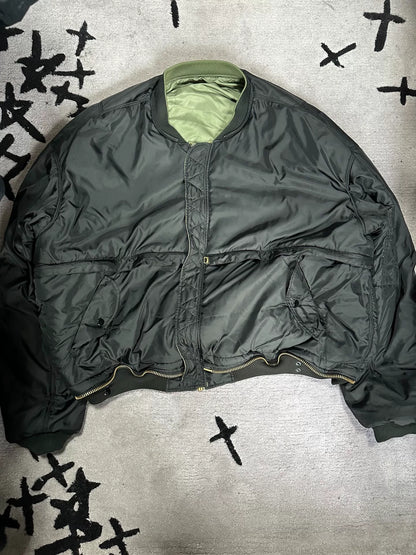 reversible bomber jacket by vetements ss17