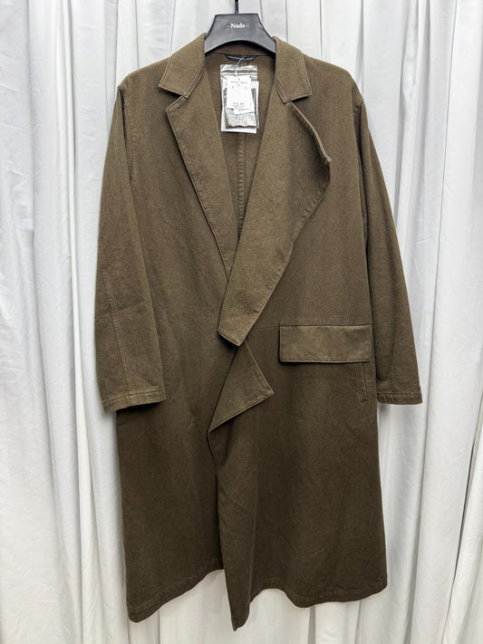Yohji Yamamoto Y's Distressed Washed Coat