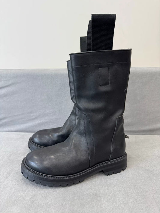 Rick Owens Platform Iron Ring Boots Size 40