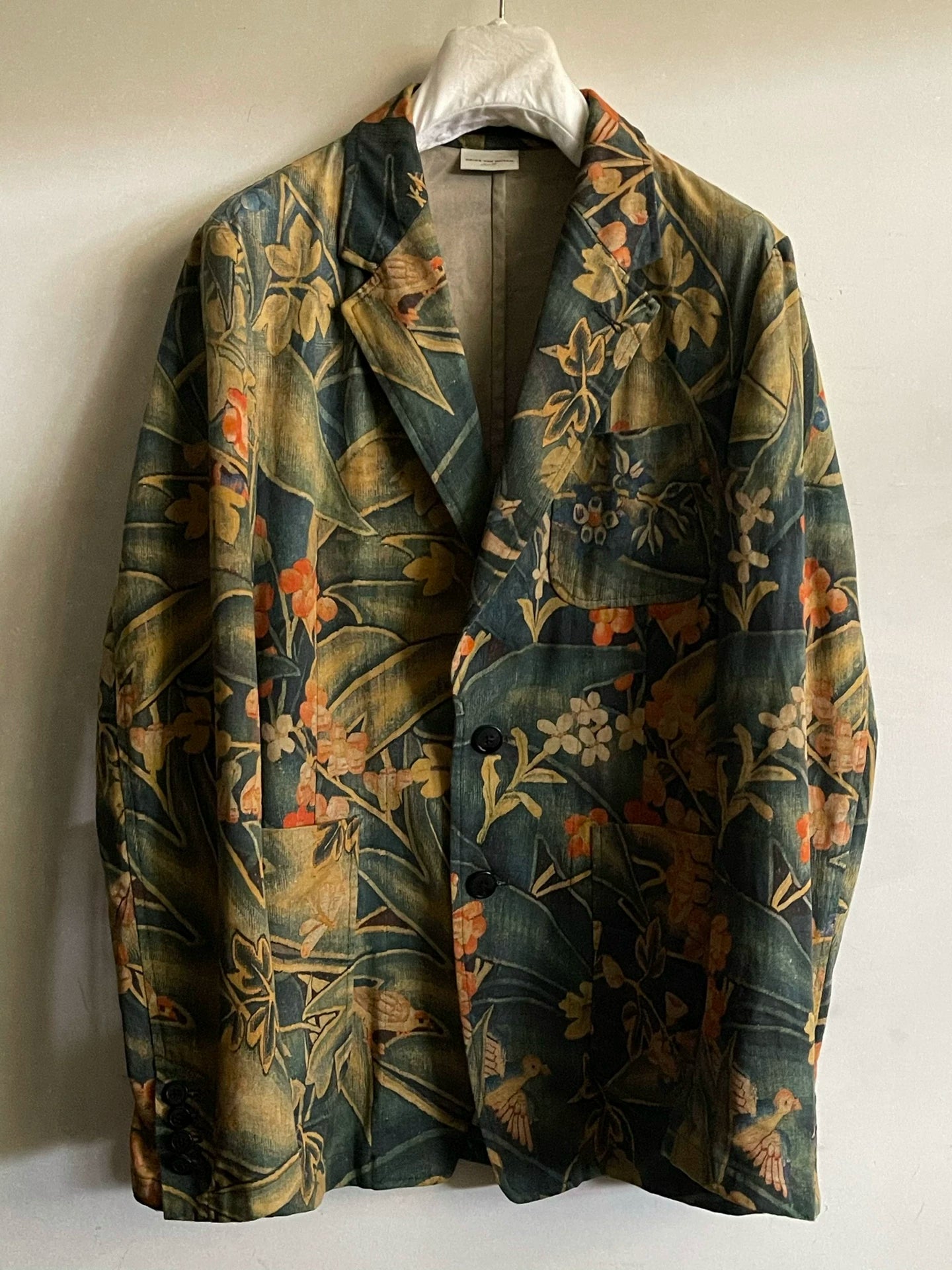 Dries Van Noten 17SS Floral Blazer