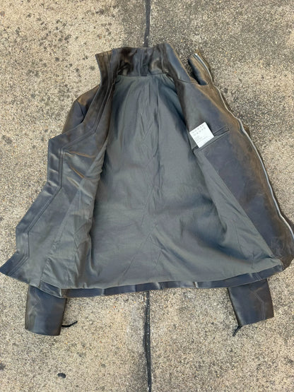 Carol Christian Poell Crash Seam Leather Jacket