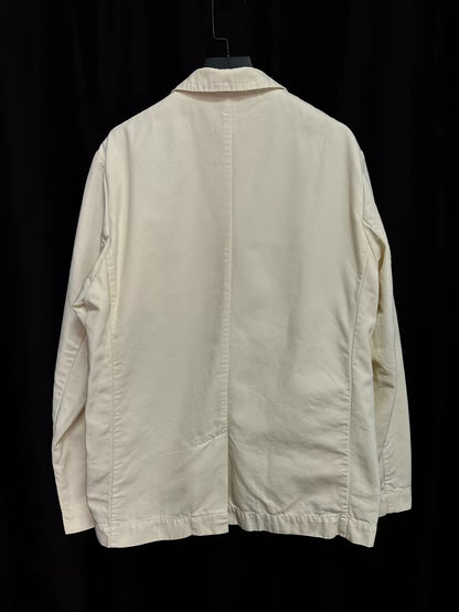 toogood bookbinder jacket in cream color