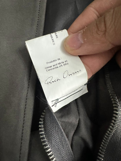 Rick Owens Main Line Leather Jacket