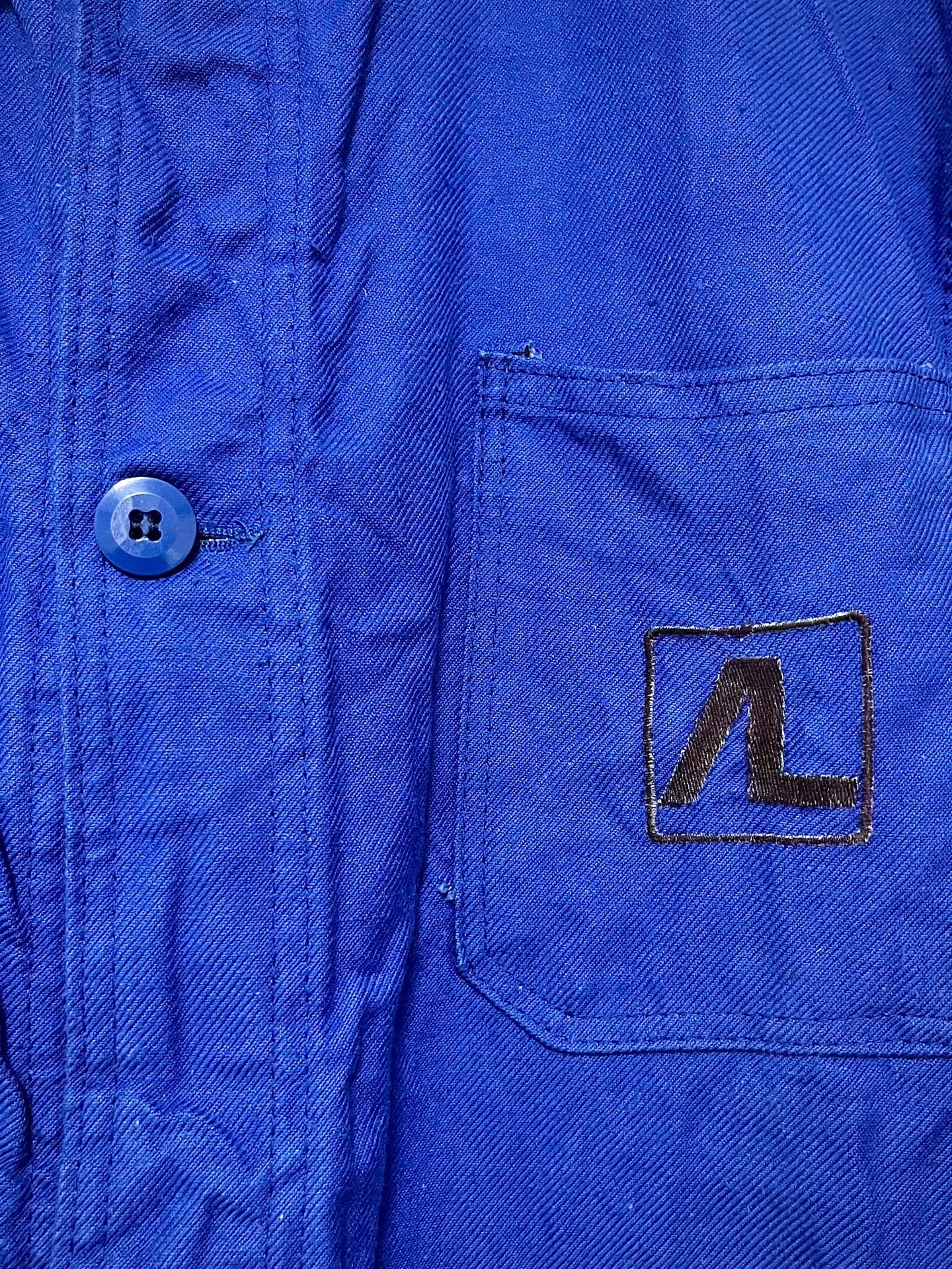 Vintage French Klein Blue Workwear