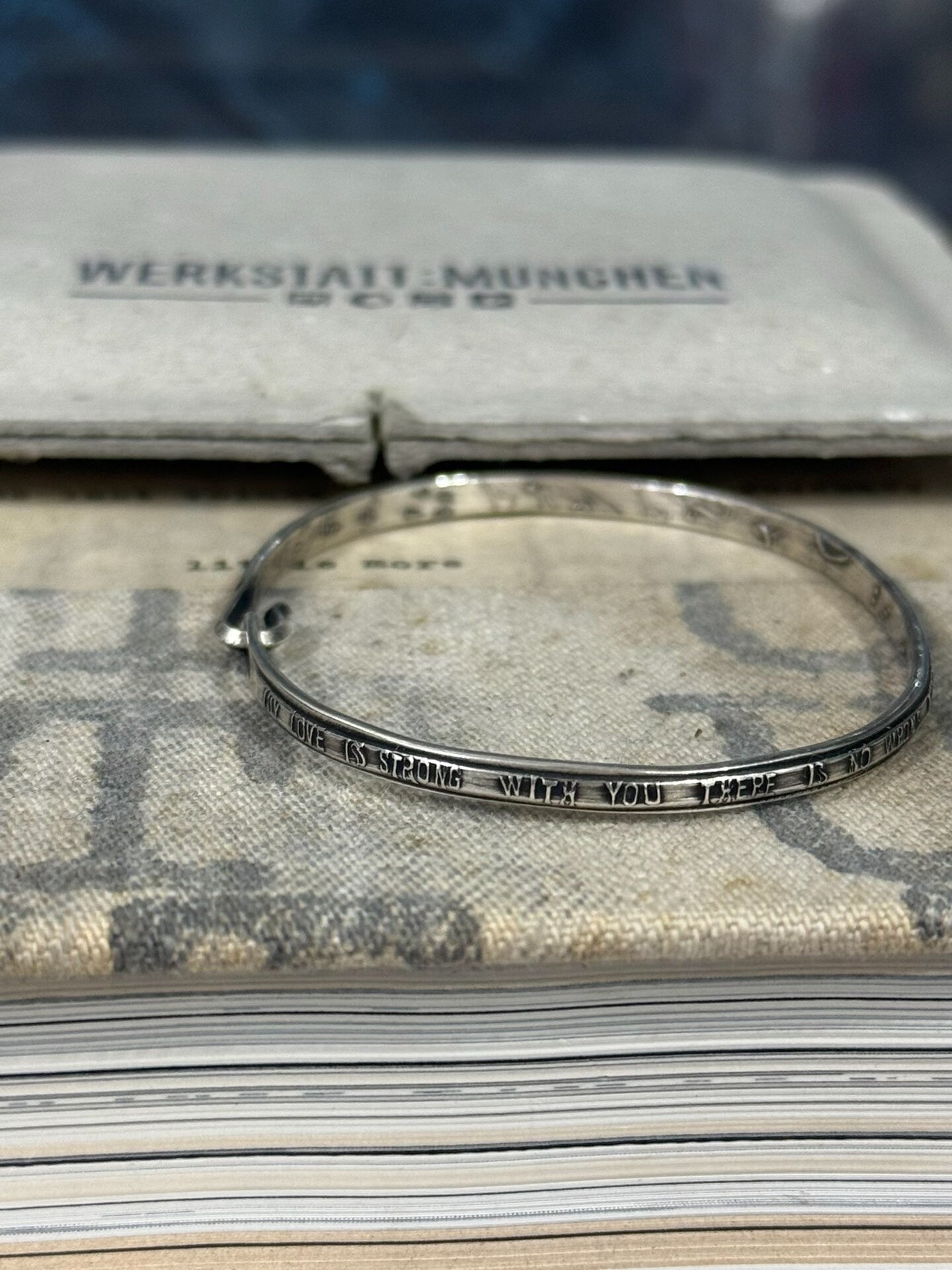 werkstatt muenchen 925 silver bracelet size s