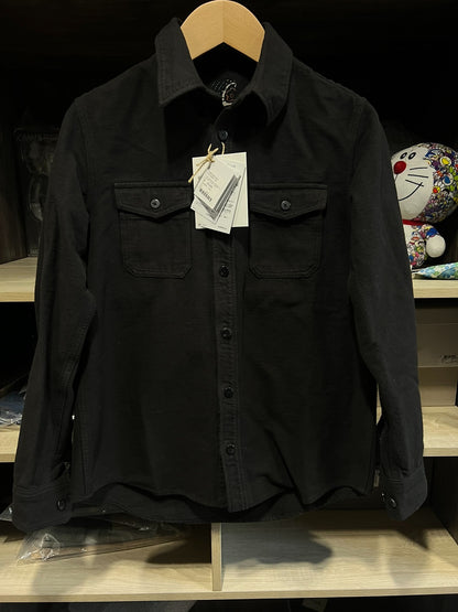VISVIM 17AW Black Elk Flannel Shirt