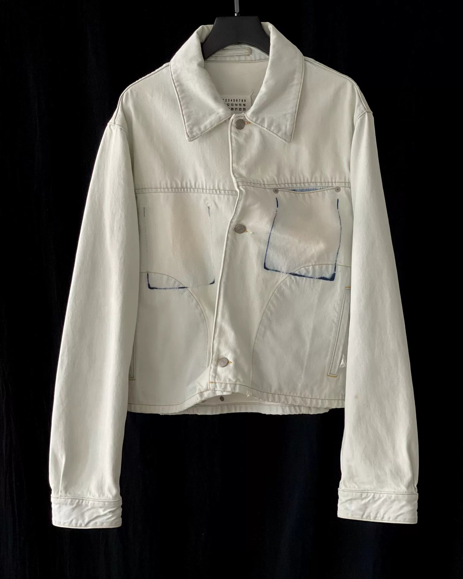 Maison Margiela Distressed Denim Jacket for Men