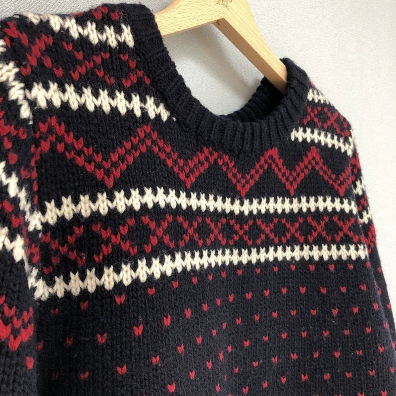 WTAPS MONTBLANC Crew Neck Striped Sweater