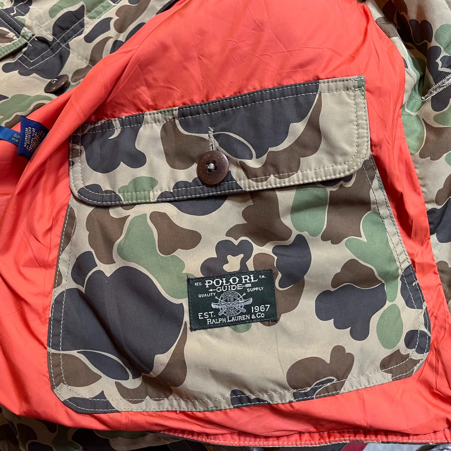 Ralph Lauren Double RL Detachable Hood Jacket
