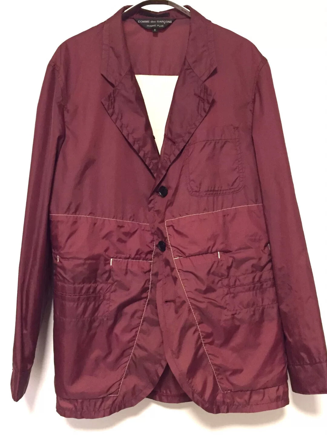 COMME des GARCONS Homme Plus Pleated Nylon Jacket