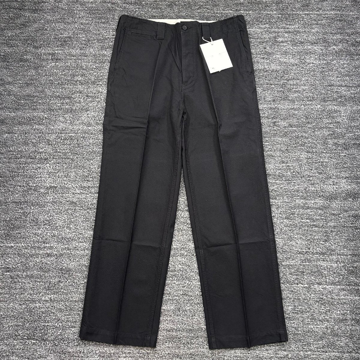 VISVIM Wide Chino Pants Black 3