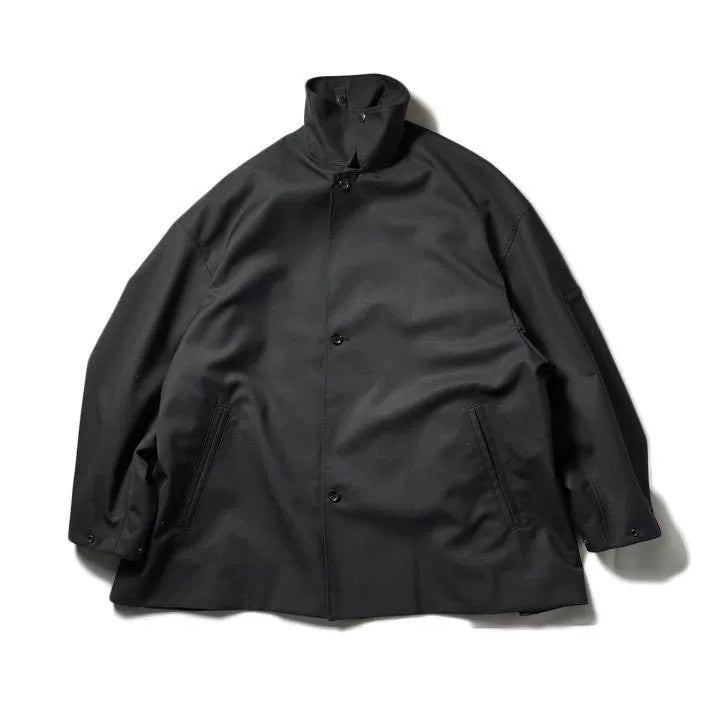 n.hoolywood balmacaan wool chesterfield coat