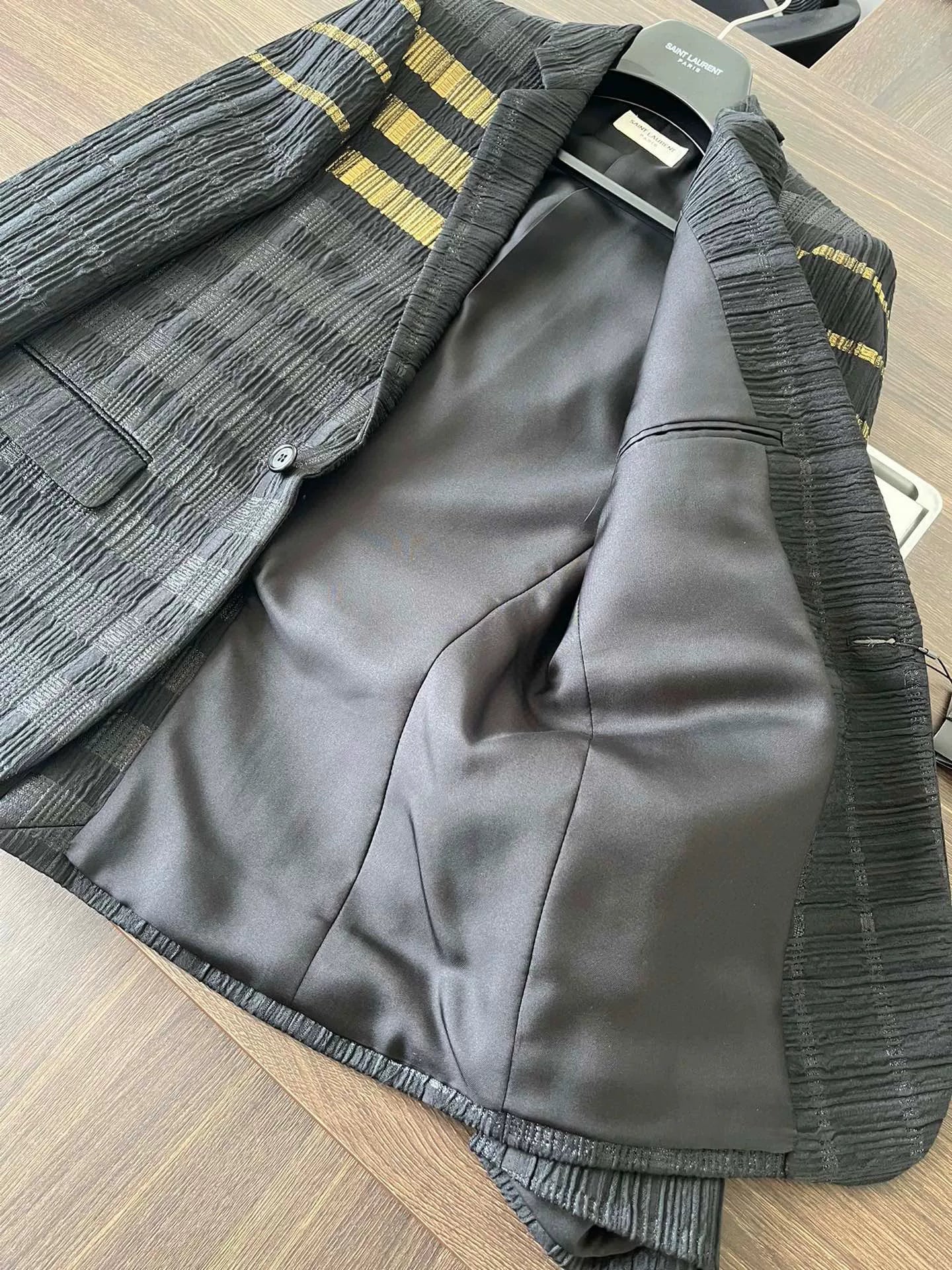 Saint Laurent Runway Striped Blazer