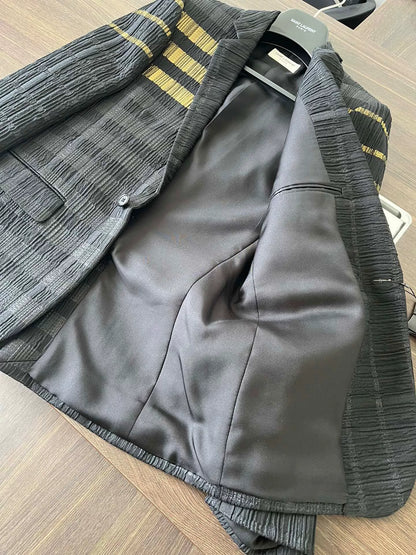 Saint Laurent Runway Striped Blazer