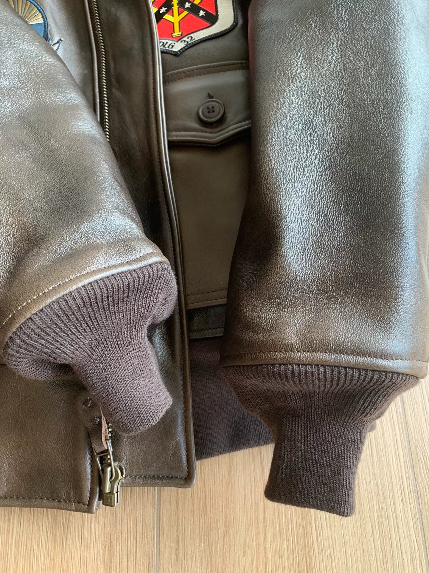Cockpit USA G1 Vintage Shearling Flight Jacket