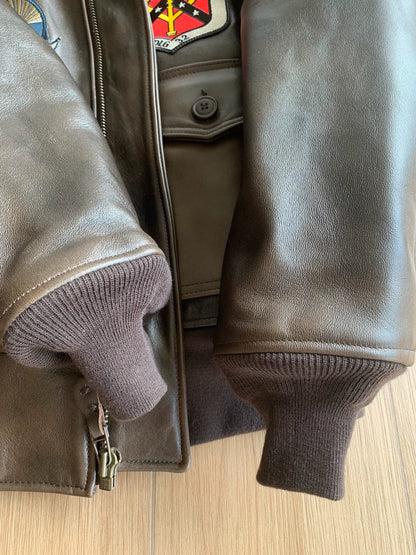 Cockpit USA G1 Vintage Shearling Flight Jacket